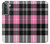 S3091 Pink Plaid Pattern Case For Samsung Galaxy S21 5G