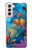 S3227 Underwater World Cartoon Case For Samsung Galaxy S21 5G