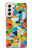 S3391 Abstract Art Mosaic Tiles Graphic Case For Samsung Galaxy S21 5G