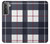 S3452 Plaid Fabric Pattern Case For Samsung Galaxy S21 5G