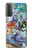 S0588 Wall Graffiti Case For Samsung Galaxy S21 Plus 5G, Galaxy S21+ 5G