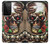 S0753 Skull Wing Rose Punk Case For Samsung Galaxy S21 Ultra 5G
