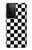 S1611 Black and White Check Chess Board Case For Samsung Galaxy S21 Ultra 5G