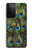 S1965 Peacock Feather Case For Samsung Galaxy S21 Ultra 5G