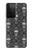 S2371 Skull Vintage Monochrome Pattern Case For Samsung Galaxy S21 Ultra 5G