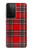 S2374 Tartan Red Pattern Case For Samsung Galaxy S21 Ultra 5G