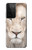S2399 White Lion Face Case For Samsung Galaxy S21 Ultra 5G