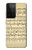 S2504 Vintage Music Sheet Case For Samsung Galaxy S21 Ultra 5G