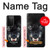 S2823 Black Wolf Blue Eyes Face Case For Samsung Galaxy S21 Ultra 5G