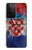 S3313 Croatia Flag Vintage Football Graphic Case For Samsung Galaxy S21 Ultra 5G