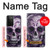 S3582 Purple Sugar Skull Case For Samsung Galaxy S21 Ultra 5G