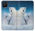 S0285 Polar Bear Family Arctic Case For Samsung Galaxy A12