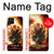 S0863 Hell Fire Skull Case For Samsung Galaxy A12