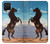S0934 Wild Black Horse Case For Samsung Galaxy A12