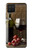 S1316 Grapes Bottle and Glass of Red Wine Case For Samsung Galaxy A12