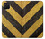 S2231 Yellow and Black Line Hazard Striped Case For Samsung Galaxy A12