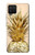 S3490 Gold Pineapple Case For Samsung Galaxy A12