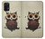 S0360 Coffee Owl Case For Samsung Galaxy A32 5G