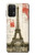 S2108 Eiffel Tower Paris Postcard Case For Samsung Galaxy A32 5G
