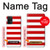 S2364 Red and White Striped Case For Samsung Galaxy A32 5G