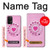 S2847 Pink Retro Rotary Phone Case For Samsung Galaxy A32 5G