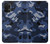 S2959 Navy Blue Camo Camouflage Case For Samsung Galaxy A32 5G