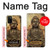 S0344 Buddha Rock Carving Case For Samsung Galaxy A02s, Galaxy M02s (NOT FIT with Galaxy A02s Verizon SM-A025V)