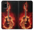 S0415 Fire Guitar Burn Case For Samsung Galaxy A02s, Galaxy M02s