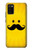 S1145 Yellow Mustache Sun Case For Samsung Galaxy A02s, Galaxy M02s
