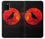 S3328 Crow Red Moon Case For Samsung Galaxy A02s, Galaxy M02s