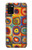 S3409 Squares Concentric Circles Case For Samsung Galaxy A02s, Galaxy M02s
