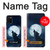 S3693 Grim White Wolf Full Moon Case For Samsung Galaxy A02s, Galaxy M02s (NOT FIT with Galaxy A02s Verizon SM-A025V)