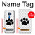 S2355 Paw Foot Print Case For Motorola Moto G Play (2021)