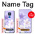 S2361 Purple White Flowers Case For Motorola Moto G Play (2021)