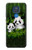 S2441 Panda Family Bamboo Forest Case For Motorola Moto G Play (2021)
