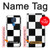S2492 Black and White Check Case For Motorola Moto G Play (2021)