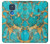 S2906 Aqua Turquoise Stone Case For Motorola Moto G Play (2021)
