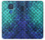 S3047 Green Mermaid Fish Scale Case For Motorola Moto G Play (2021)