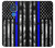 S3244 Thin Blue Line USA Case For Motorola Moto G Play (2021)