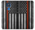 S3472 Firefighter Thin Red Line Flag Case For Motorola Moto G Play (2021)