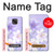 S2361 Purple White Flowers Case For Motorola Moto G Power (2021)