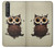 S0360 Coffee Owl Case For Sony Xperia 1 III