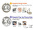 S0933 White Horses Case For Sony Xperia 1 III