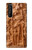 S1307 Fish Wood Carving Graphic Printed Case For Sony Xperia 1 III