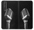 S1672 Retro Microphone Jazz Music Case For Sony Xperia 1 III