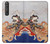 S2496 Japan Art Utagawa Kuniyoshi Tamatori Case For Sony Xperia 1 III