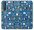 S2572 Marine Penguin Pattern Case For Sony Xperia 1 III