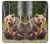 S3558 Bear Family Case For Sony Xperia 1 III