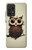S0360 Coffee Owl Case For Samsung Galaxy A52, Galaxy A52 5G