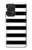 S1596 Black and White Striped Case For Samsung Galaxy A52, Galaxy A52 5G